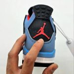 کتونی جوردن ۴ آبی | Nike Air Jordan 4 - Image 3