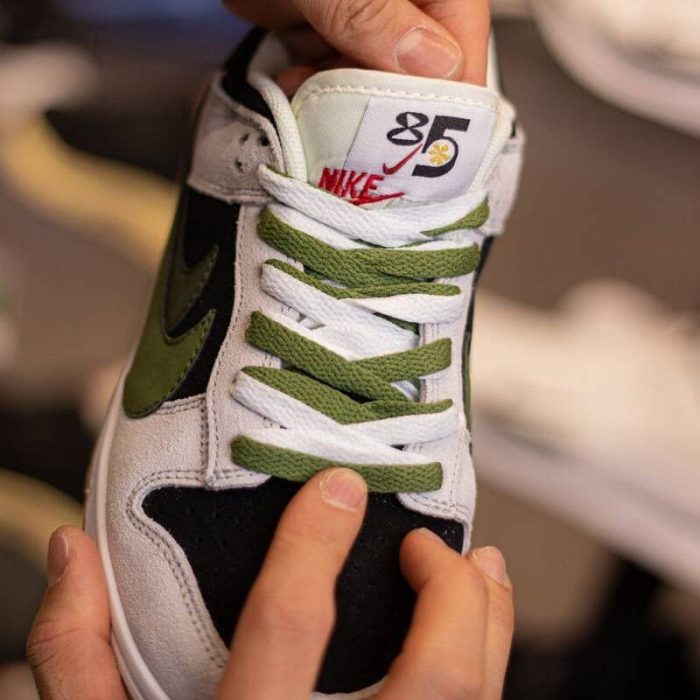 کتونی اس بی دانک لو سبز زیتونی SB Dunk Low Pro Yuto Horigome - Image 5