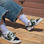 کتونی اس بی دانک لو سبز زیتونی SB Dunk Low Pro Yuto Horigome - Image 6