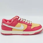 کفش نایکی دانک لو صورتی هلویی Strawberry/Peach Cream | Nike Dunk Low - Image 9
