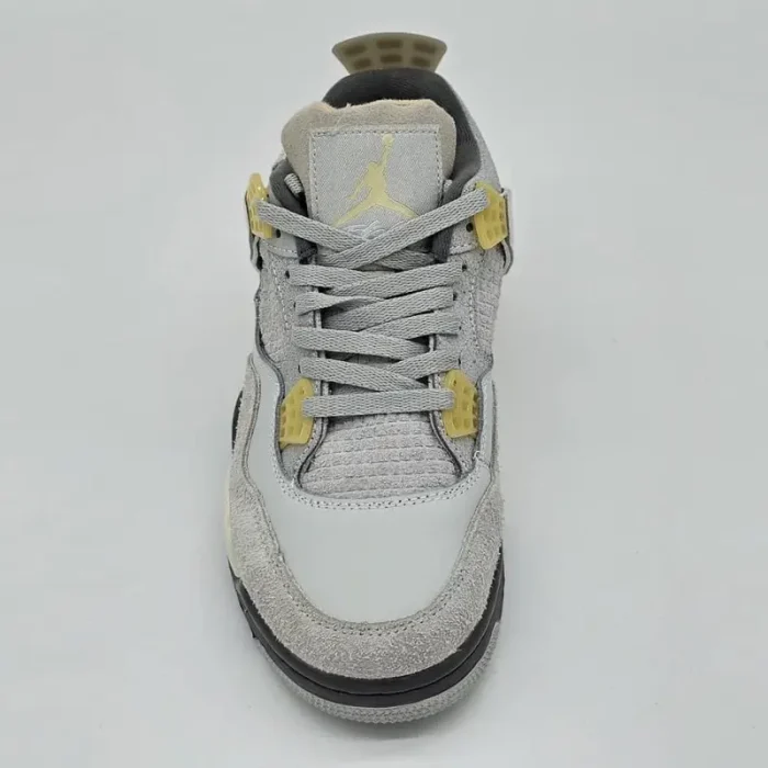 کتونی جوردن 4 مدل  خاکستری Air Jordan 4 - Image 6