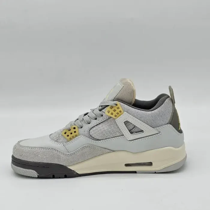کتونی جوردن 4 مدل  خاکستری Air Jordan 4 - Image 4