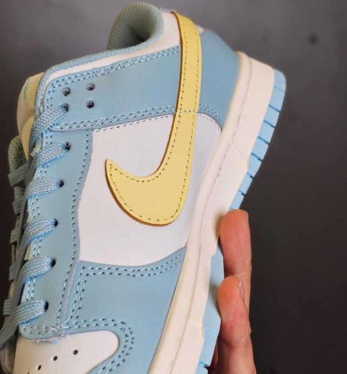 کتونی اس بی دانک لو آبی سفید | Nike SB Dunk Low Blue White - Image 10