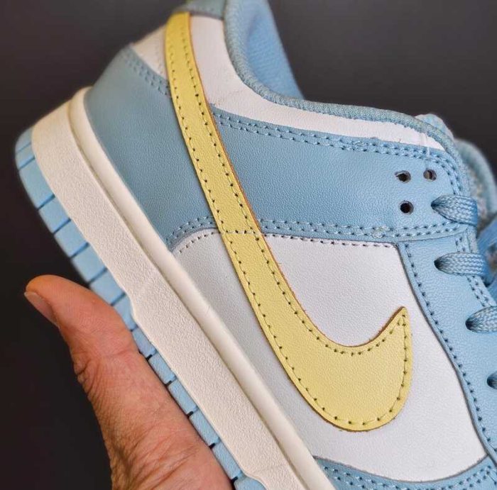 کتونی اس بی دانک لو آبی سفید | Nike SB Dunk Low Blue White - Image 6